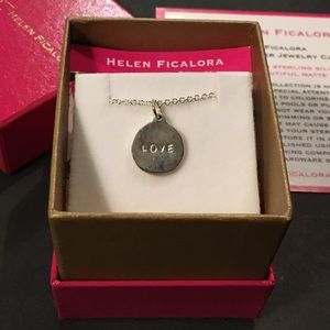 helen Ficalora Jewelry - Helen Ficalora Love disk necklace helen Ficalora Jewelry - Helen Ficalora Love disk necklace